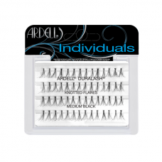 MEDIUM KNOTTED Duralash Individuals- Ciglia a ciuffetto naturali CON NODI (medie nere)