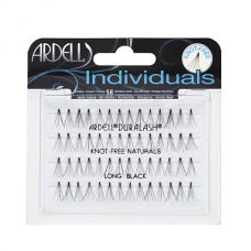 LONG KNOT-FREE Duralash Individuals- Ciglia a ciuffetto naturali SENZA NODI (lunghe nere)