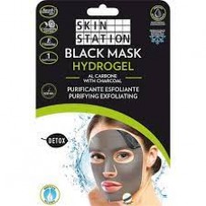 MASCHERA IN TESSUTO HYDROGEL AL CARBONE DETOX PURIFICANTE ESFOLIANTE