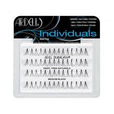 MEDIUM KNOT-FREE Duralash Individuals- Ciglia a ciuffetto naturali SENZA NODI (medie nere)