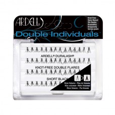 SHORT DOUBLE - Duralash Double- Ciglia a ciuffetto naturali SENZA NODI (corte nere)